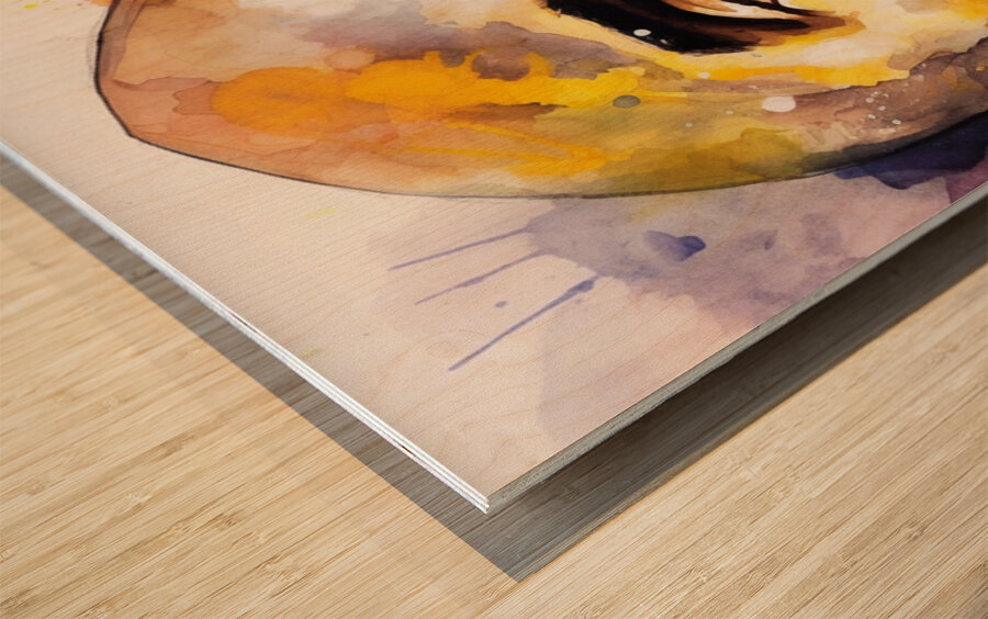 Vivid Champion Wood print