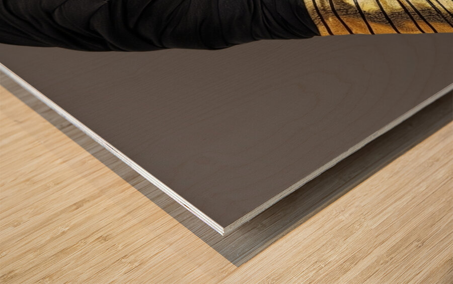 Golden Essence Wood print