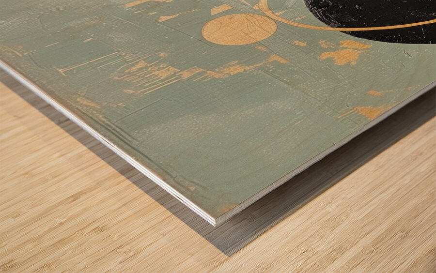 Mirror of the Soul Wood print