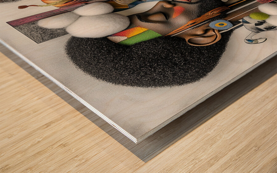 Whispers of Heritage Wood print