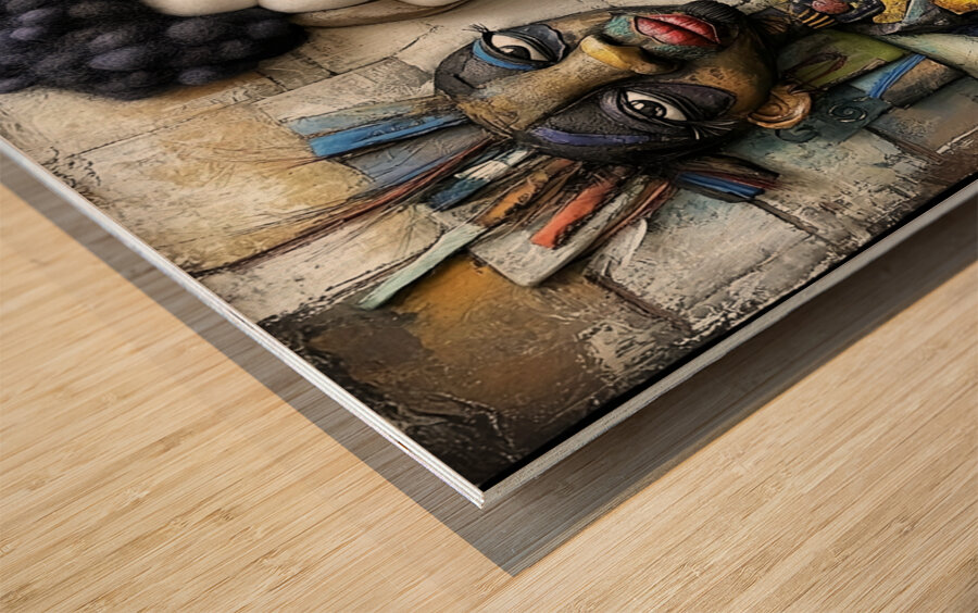 Urban Beat Wood print