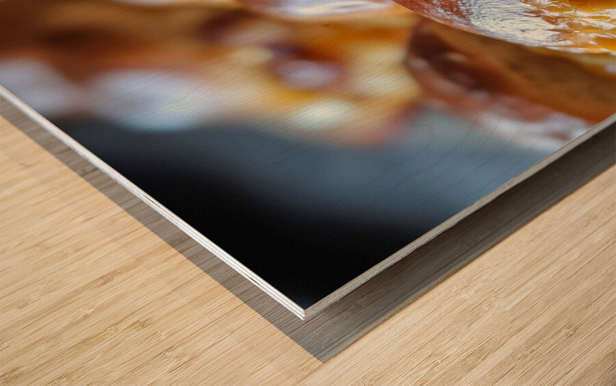 Aloha Sunrise Slider Wood print