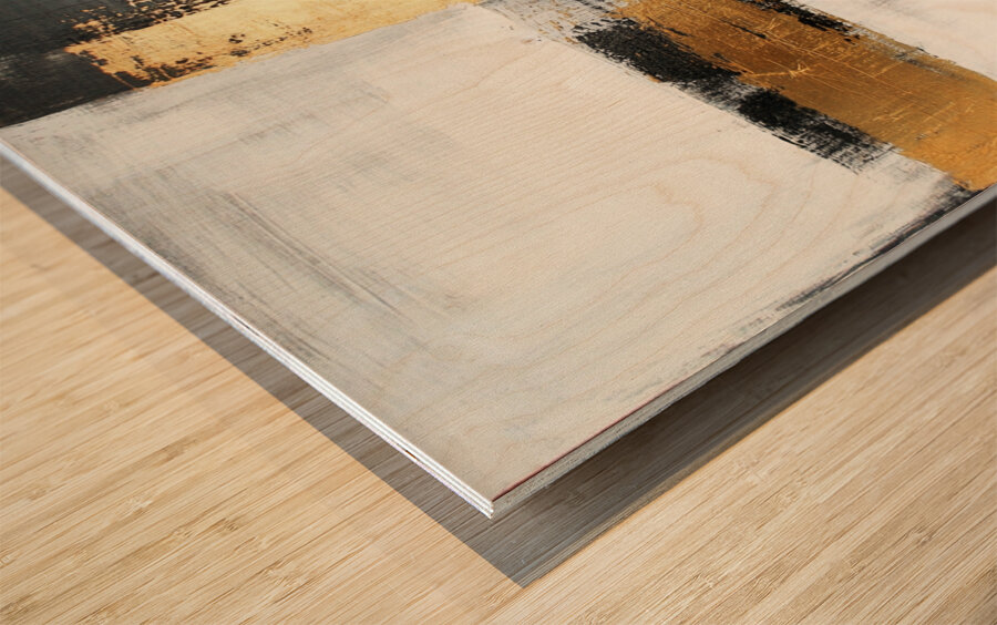 Equilibrium Wood print