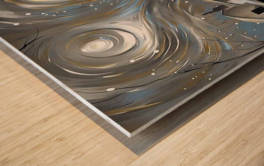 Serenade in Starlight Wood print