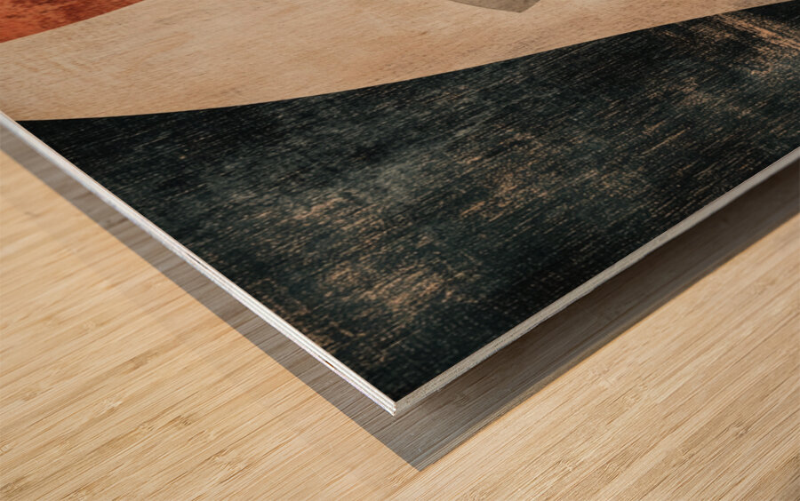 Whispers of Geometry Wood print