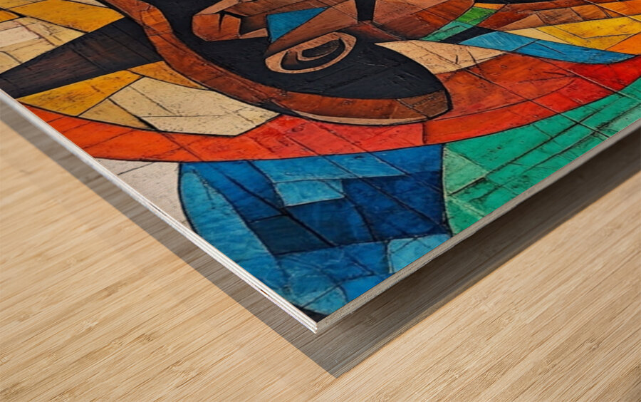 The Ballad of Sun & Blues Wood print