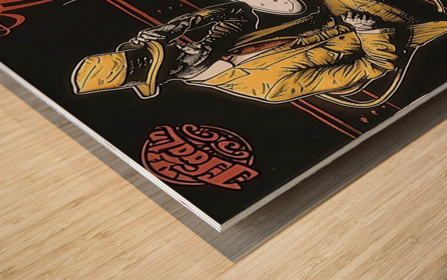 Bittersweet Blend Wood print