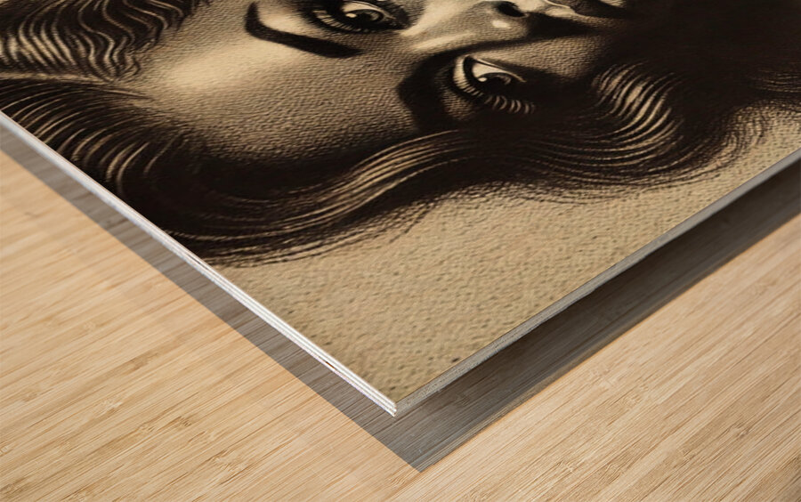 Echoes of Elegance Wood print