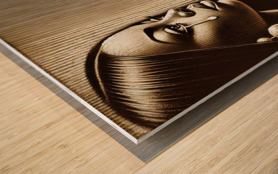 Left UnSeen Wood print