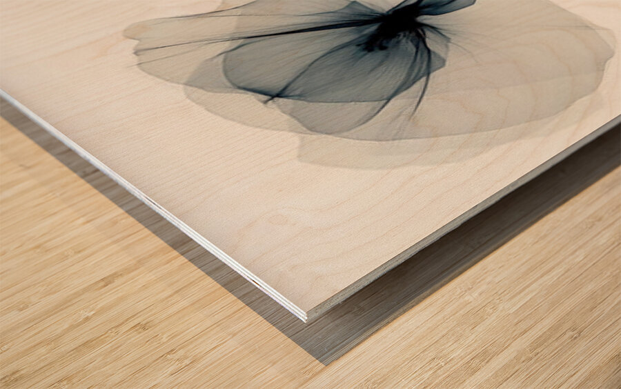 Whispers of Silk Wood print