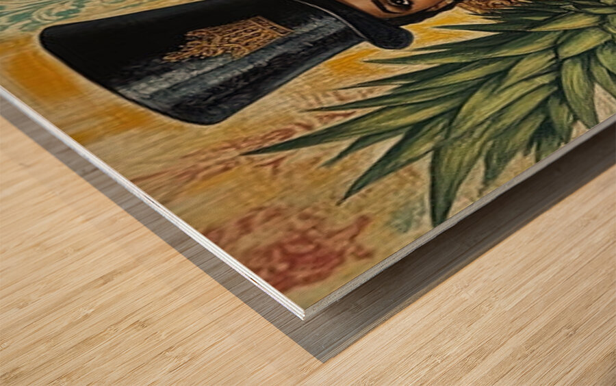 Fruit of Her Throne Wood print