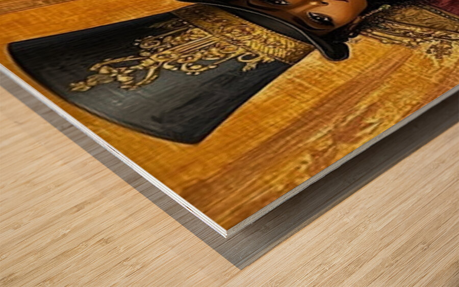 The Baroness of the Bayou Wood print