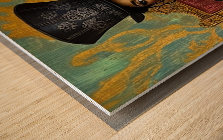 The Aristocrat of Mischief Wood print