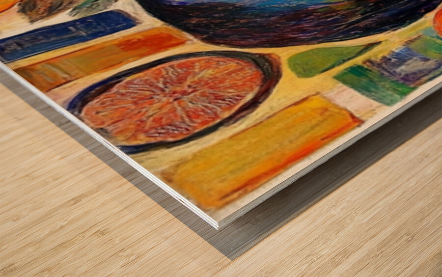 The Orchard Within Wood print