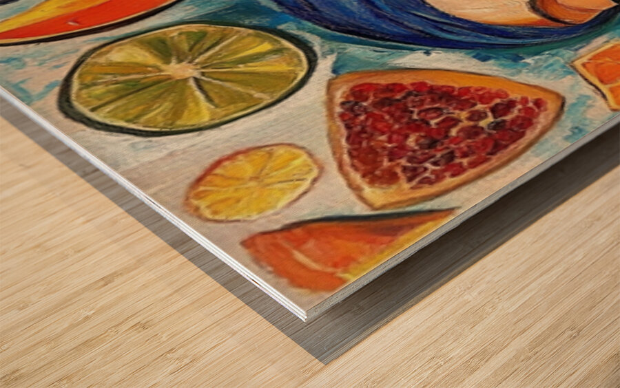 Lemonade Dreams Wood print