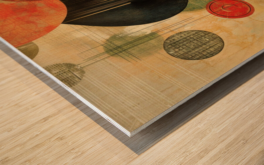 Hawse Geisha Frequency Wood print