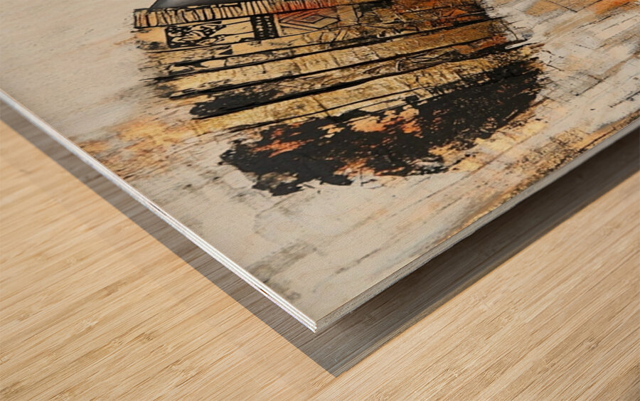 Echoes of the Matriarch Wood print