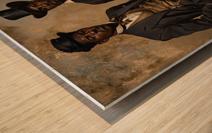 The Harlem Heirs Wood print