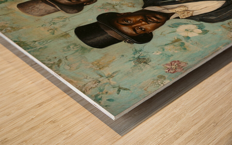 Southern Silk and Sovereignty Wood print