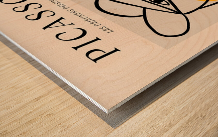 Les Dejeuners Dessins Wood print