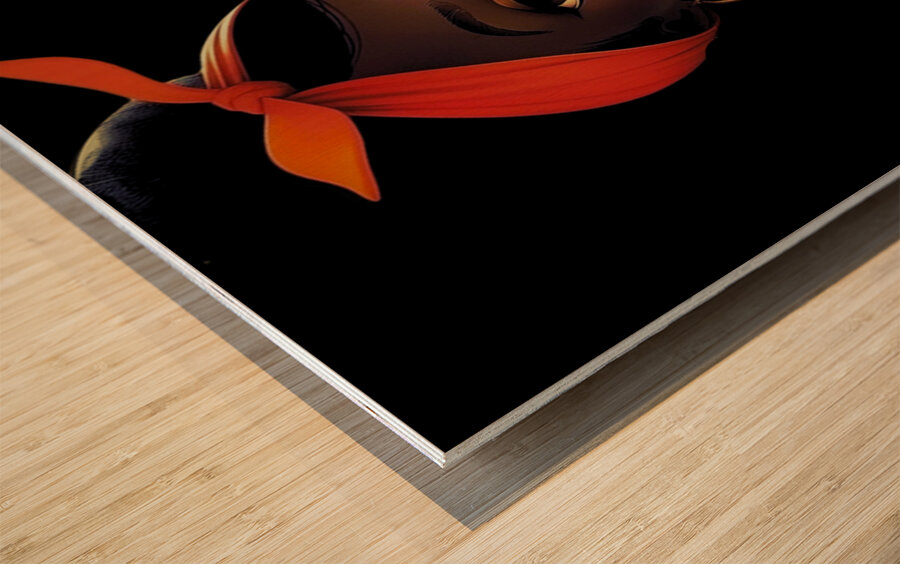 Freckled Grace Wood print