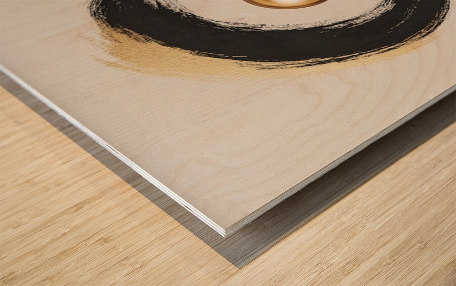 The Wealth of Emptiness Wood print