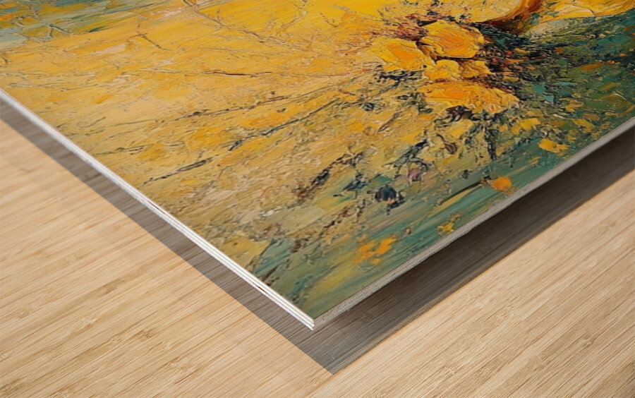 Whispers of the Vase Wood print