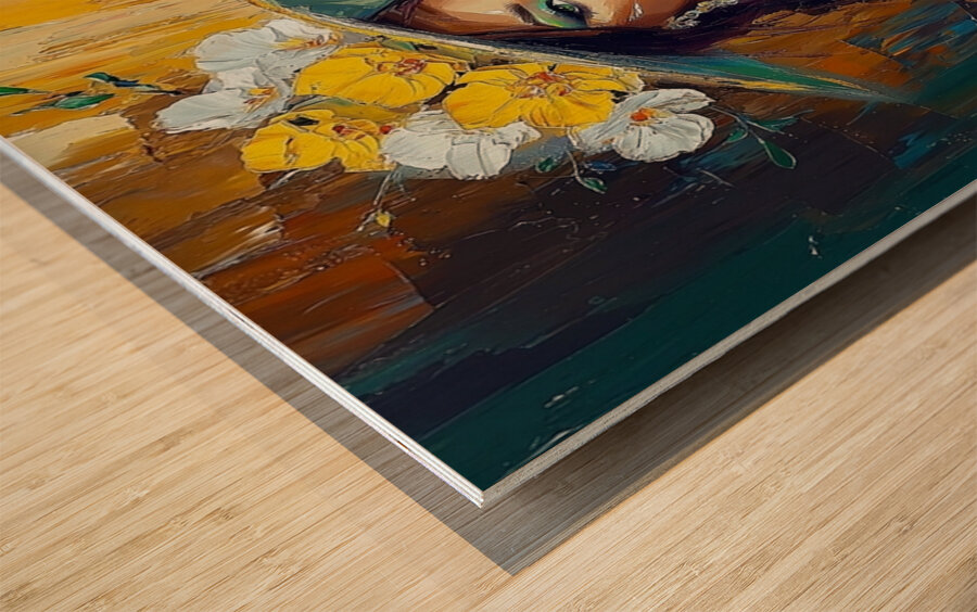 Whispers of Bloom Wood print