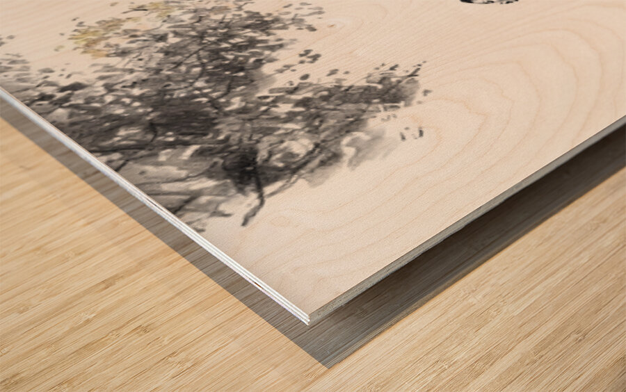 Ink & Grace Wood print