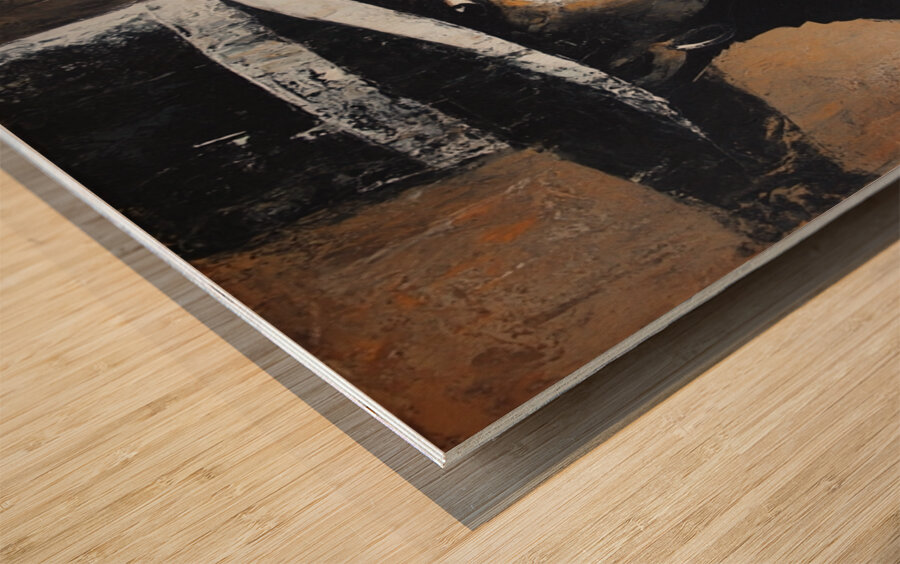 Velvet Rebellion Wood print