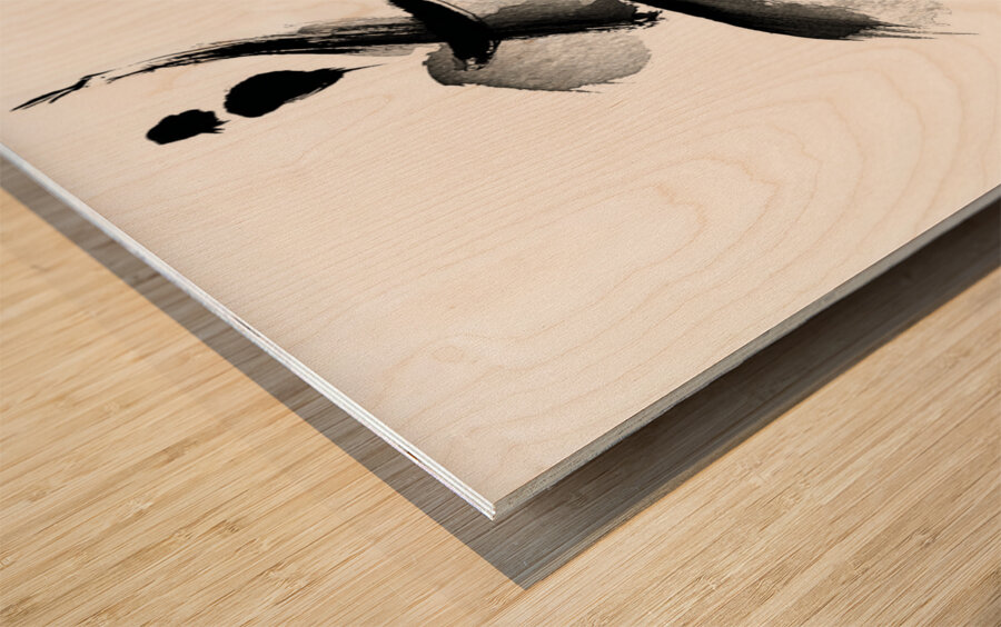 Balance of Grace Wood print