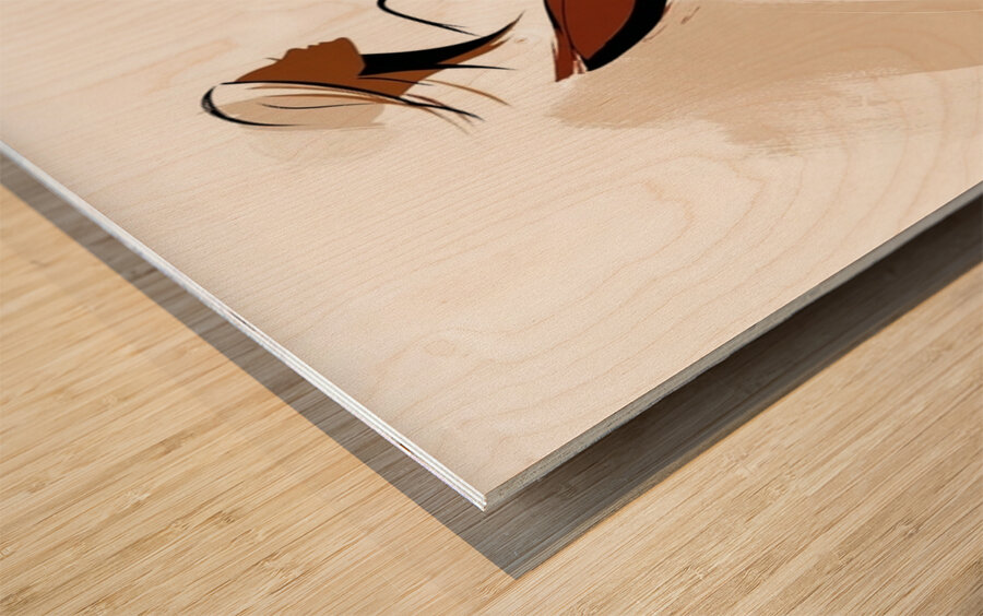 Windborne Grace Wood print