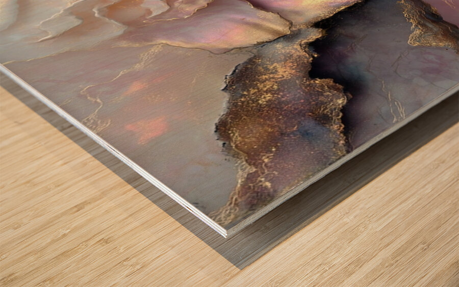 Petalstone Constellation Wood print