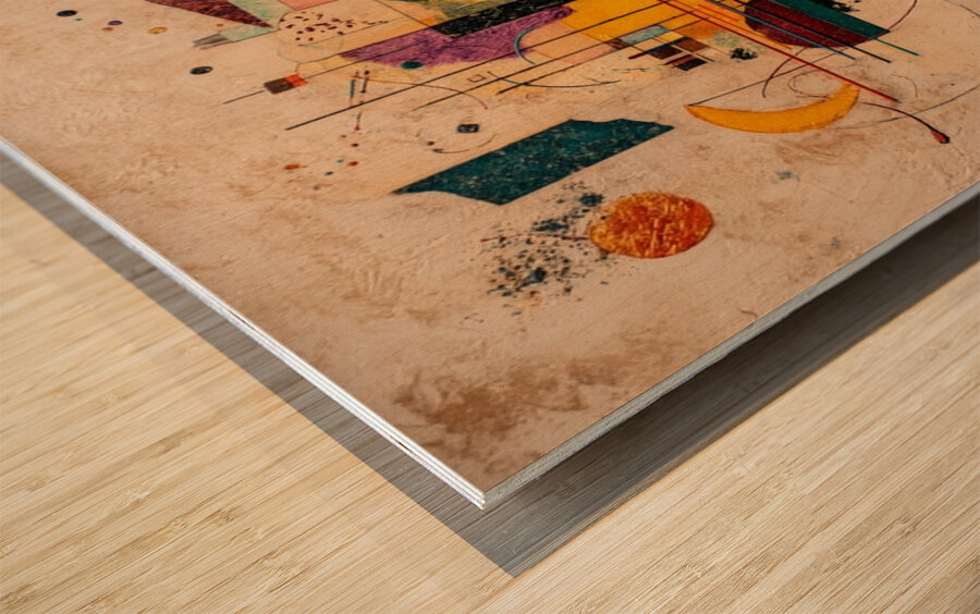 Blueprint for a Thought Not Yet Spoken Wood print