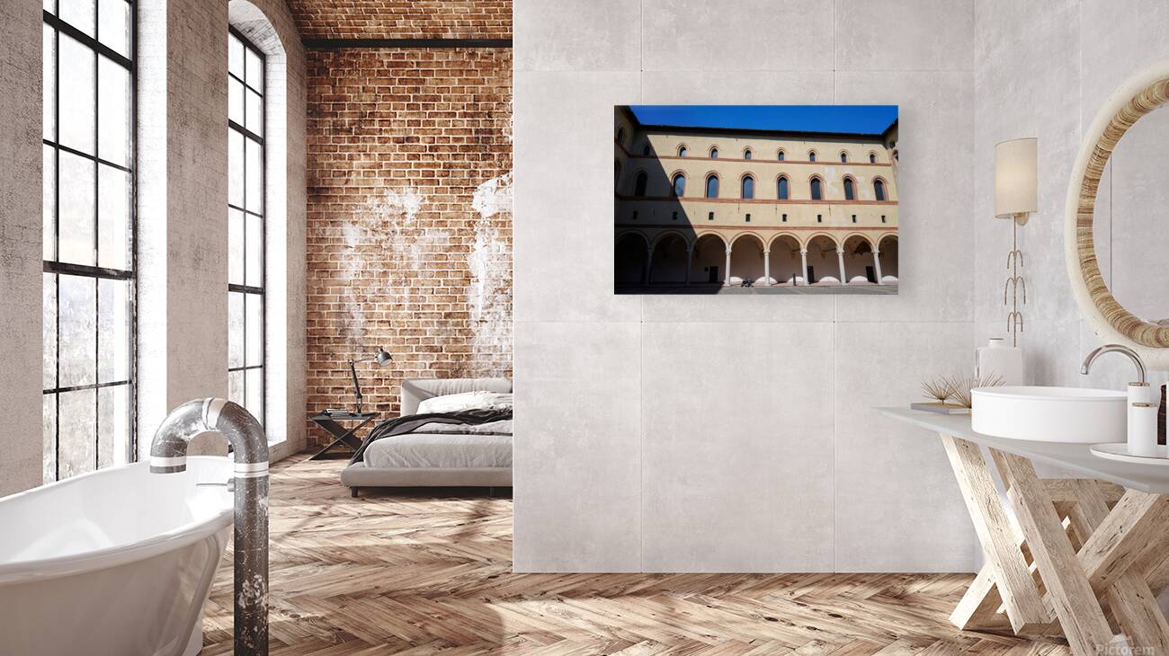 Cortile della Rocchetta Reproduction