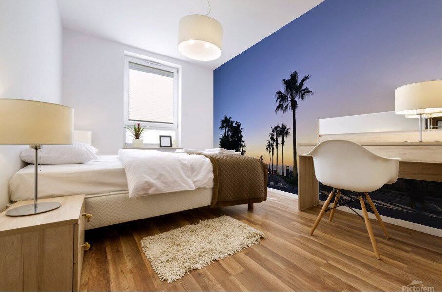 San Lucas sunset Mural print
