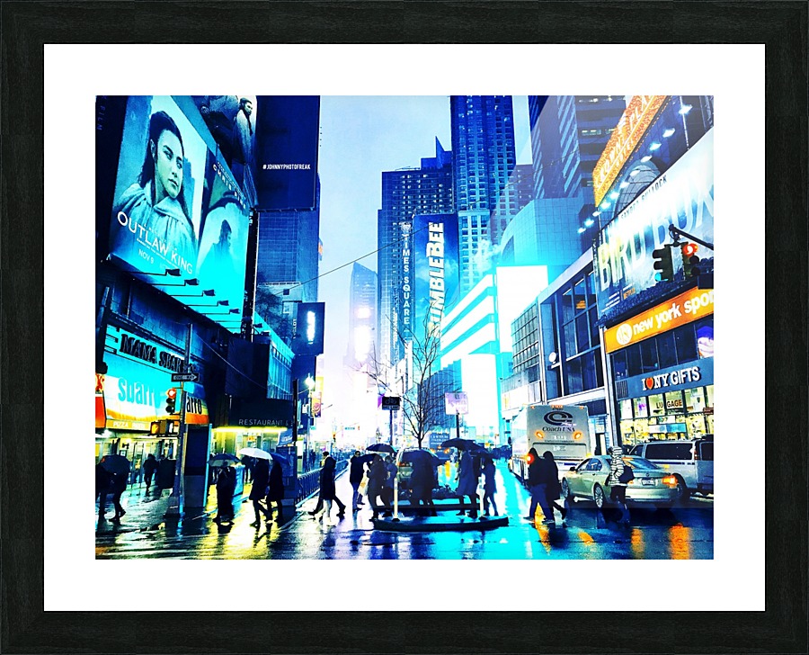 Time square New-York  Picture Frame print
