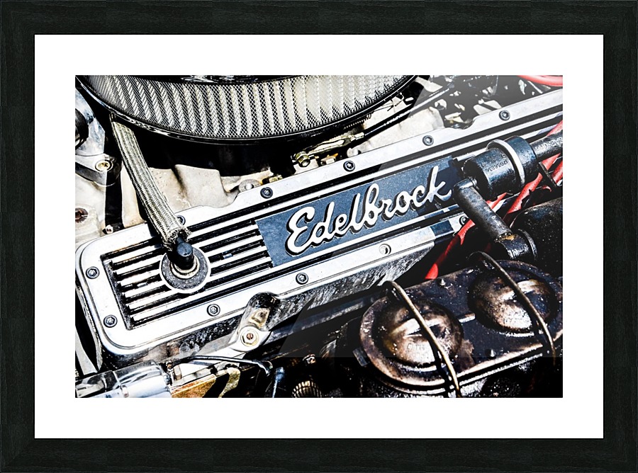 Corvette antique Picture Frame print