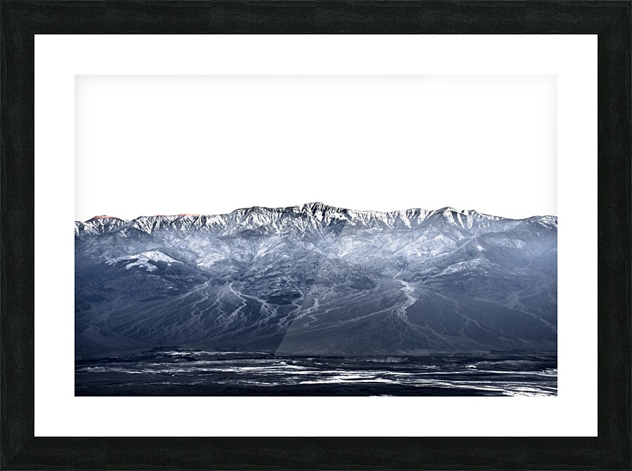 Dantes peak Picture Frame print