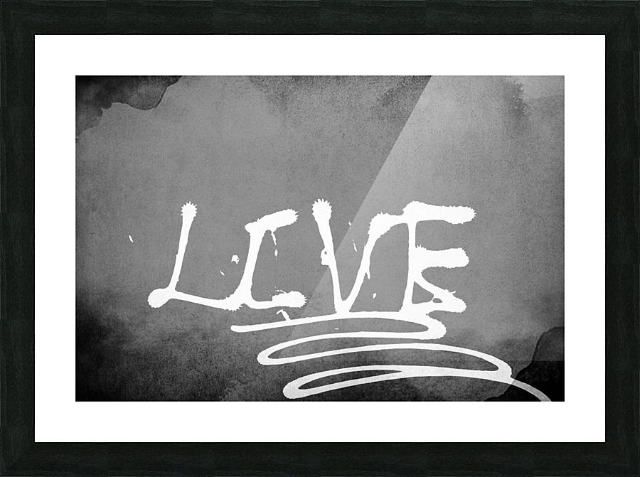 Live  Picture Frame print