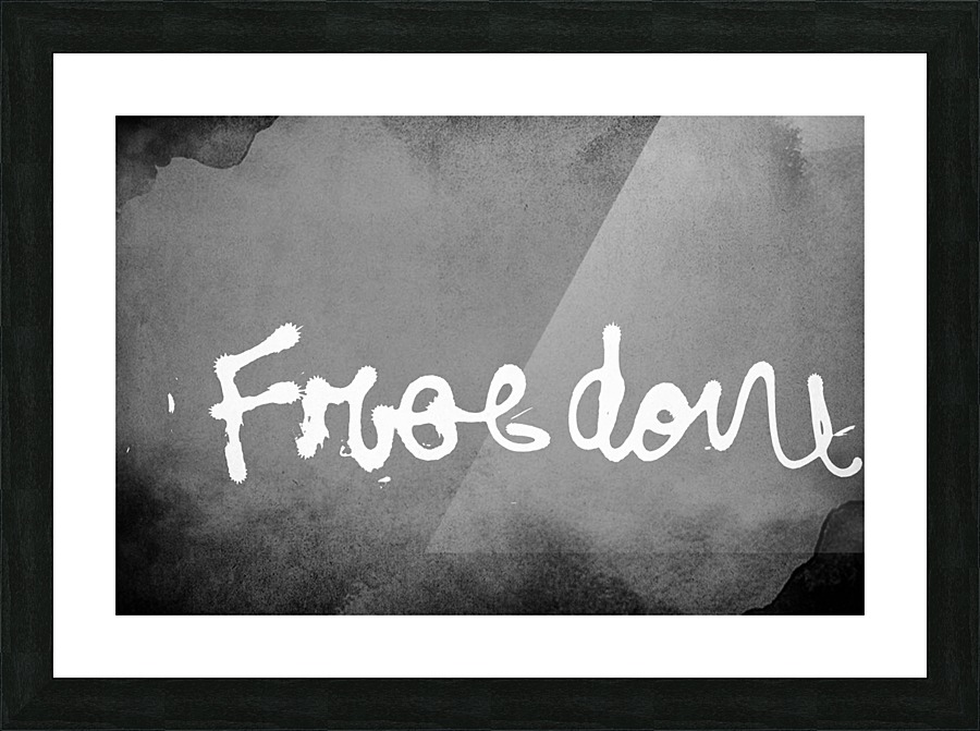 Freedom  Picture Frame print