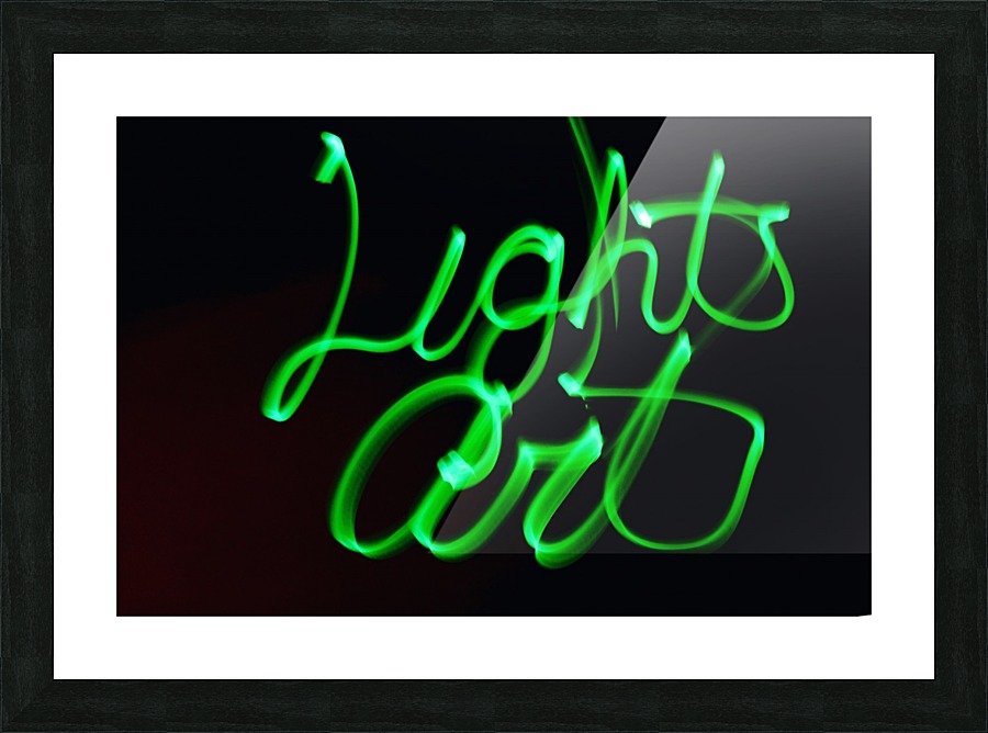 LiGHtS ARt  Picture Frame print