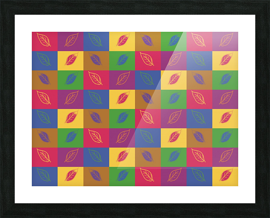 Carreaux  Picture Frame print