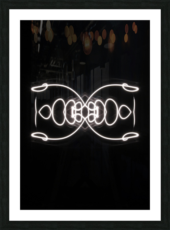 Abstract Light  Picture Frame print