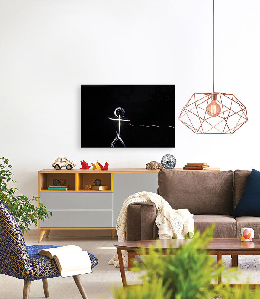 light stick man Reproduction