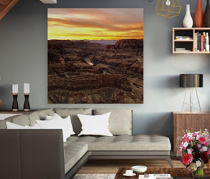 Canyon Sunset Reproduction