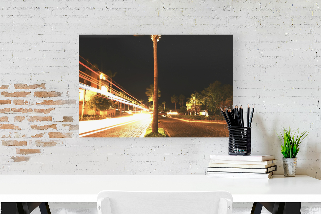 light Trail Mexico  Reproduction