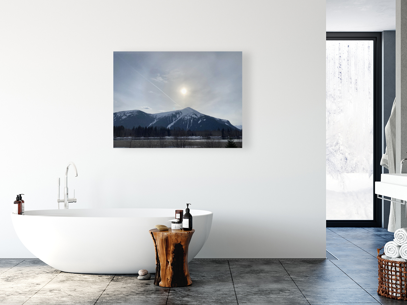 Skeena River View Reproduction