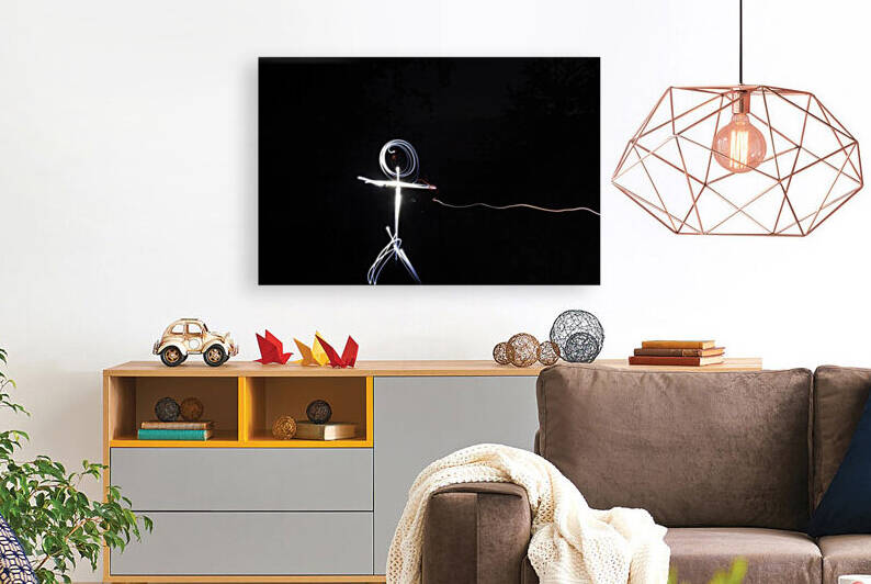  light stick man Reproduction