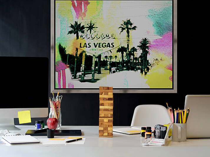Las Vegas multicolor  Reproduction